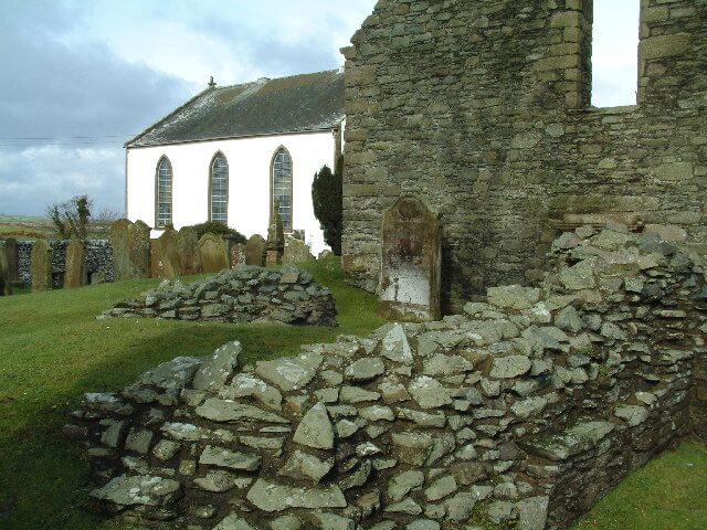 St Ninians Chapel and Cave Scottish heritage sites