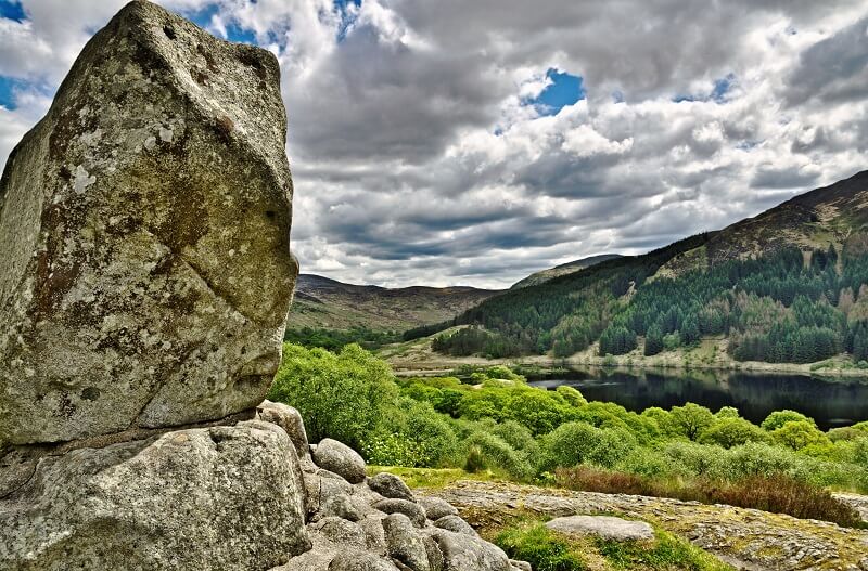 Bruces Stone Galloway Forest Park Walks